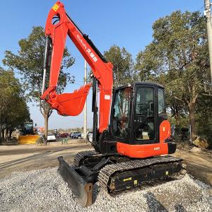 Wholesale Secondhand Used Kubota 6 Ton Excavator Kx165-5 Hydraulic Backhoe Digging from china suppliers