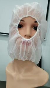 Wholesale High Quality Disposable PP Astronaut Caps Non woven Hairnet Cap Hood Cover Non-woven Hood Balaclava Face Cover from china suppliers