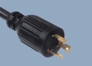 Wholesale UL CUL CSA Heavy Duty 3 prong 30A 250V NEMA L6-30P Twist Lock Locking Industrial American UL Power Cord from china suppliers