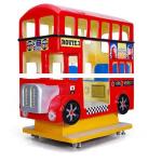 Funny London Bus Kiddie Ride Game Machine For Shopping Center