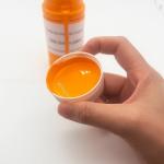 Golden Yellow Polyester Pigment For Coatings Leather Cosmetic Inks