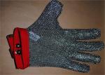 Anti-spear Knife Stainless Steel Gloves With Five Fingers For Slaughterhouse