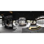 Customized Spay Painted Clothing Shop Display Furniture Garment Store Interior