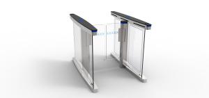 Wholesale Hotel Swing Turnstile Gate DC Brushless Servo Motor Glass Turnstile Gate from china suppliers