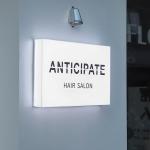 Customized Round Acrylic Vacuum Blisters Led 3D Letters Outdoor Light Box for