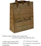 Handmade paper bags, Gift paper bag, Garniture packing bag, Garment shopping bag