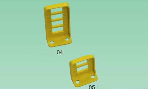 Rubber Or Plastic 2 / 4 / 6 / 8 / 12 Rails Pigtail Anchor Device