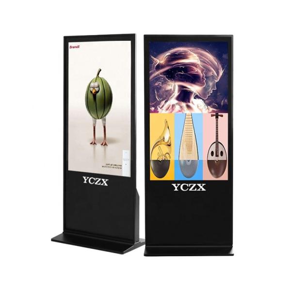 280W Advertising Digital Signage Display Led Sign Board 2000cd/M2 For Shopping