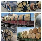 Sheathed XLPE PVC Cu Cable , Black Steel Wire Cu Armoured Cable