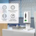 1300ml Automatic Soap Dispensers Infrared Thermometer For Fever