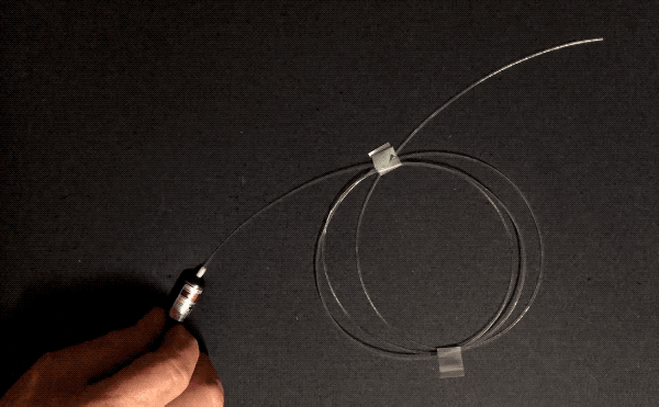 Sapphire Optical Fiber Dia 25-500um Fiber Orientation C-axis Transmittance >80% High Radiation Resistance