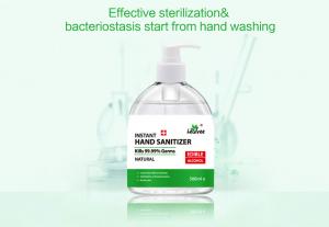 Wholesale Alcohol Based Hand Sanitizer 75% Alcohol Gel 500ml Disinfectant from china suppliers