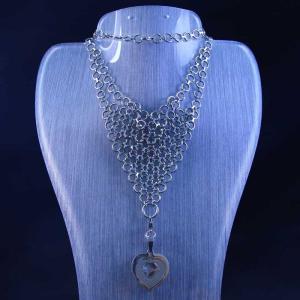 Wholesale New Fashion Ladies 316L High Quality Charming Pendant Chain Necklace LPN162 from china suppliers