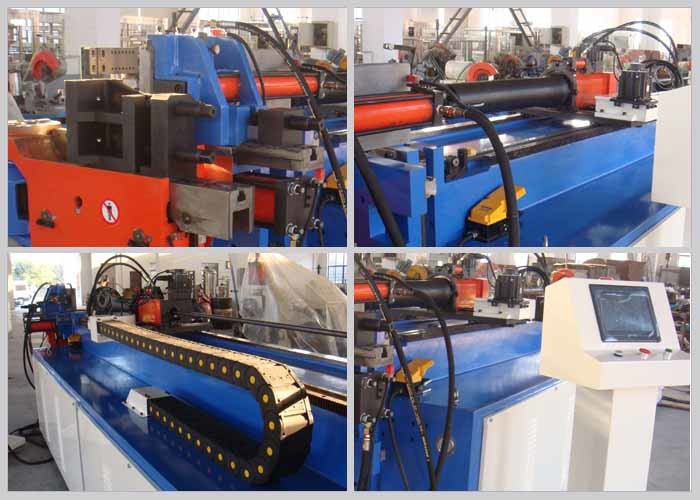Hydro - Cylinder Feeding CNC Pipe Bending Machine For Refrigerator Fittings Processing