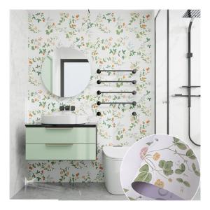 Wholesale Flower Plant Wallpaper for Apartment Home Decor Self-Adhesive Function Anti-Static from china suppliers