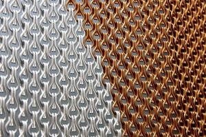 Wholesale Heavy Metal 90x210cm Chain Link Curtain Making Water Curtain Waterfall from china suppliers