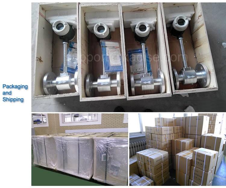 Gas Vortex Flow Meter High Pressure And Temperature Compensation