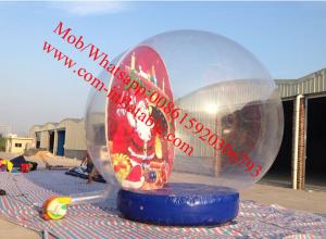 Wholesale inflatable santo clause christmas snow globe from china suppliers
