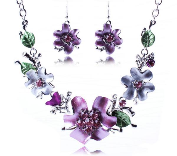European and American big shou * ouk sweet flowers diamond luxury dress banquet