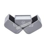 Durable Gift Ring Jewelry Box With Double Door Open Fabric Covered