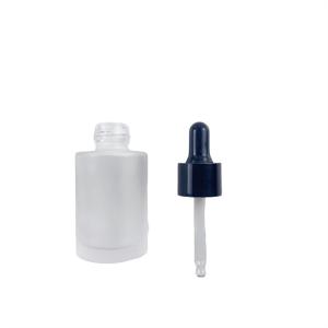 Wholesale 18/400 Ribbed Closure Glass Dropper Bottle For Essential Oil from china suppliers