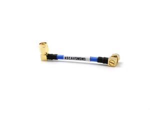 Wholesale Cable assembly SMA male Right angle both side with RG141 65mm from china suppliers