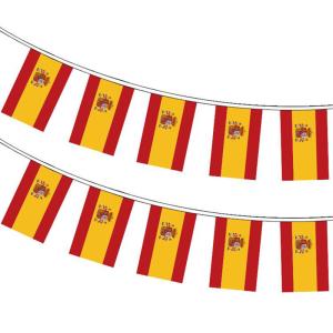 Wholesale 24 Country Teams Europe Flag Bunting 14x21cm Customized Shape from china suppliers