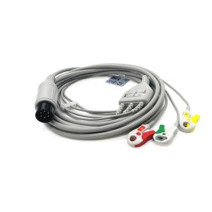 Wholesale Electrocardiograph 6 Pin 3 Lead ECG Cables And Leadwires Adult Pediatric from china suppliers