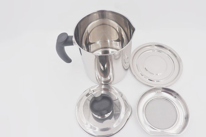 1.3L Cooking tools stainless steel grease container round shape grease keeper with handle