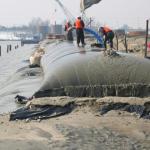 Sand Geotextile Tube Dewatering Bags Geosynthetics Sludge Dewatering Geotube