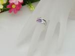 925 Silver Setting Jewelry Amethyst Stone Ring