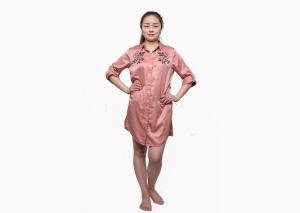 Wholesale Adults Xxl Size Satin Sleep Dress , Satin Button Down Sleep Shirt For Womens from china suppliers