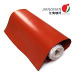 Silicone Rubber Coated Fiberglass Cloth / Silicone Impregnated Fiberglass Cloth