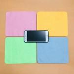 Custom Cute Anti Fog Lens Cloth Eyeglass Microfiber Cloth 140gsm To 300gsm
