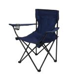 Steel Tube Foldable Camping Chair , Coxford Cloth Folding Arm Chair 50cmx50cm