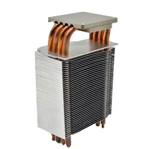 Wholesale Aluminum Bottom Heatsink With Heatpipe Practical Plating Nickel from china suppliers