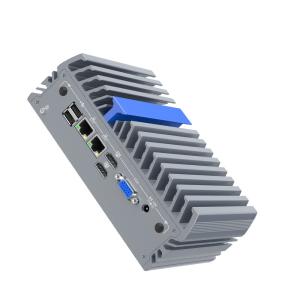Wholesale Small Computer J6412 12V Watchdog Din Rail Mini PC TDP 10W from china suppliers
