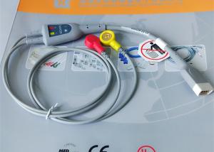 Wholesale Snap Electrode Holter ECG Cable 2 Leads Medical Device Accessories For Patient Monitor from china suppliers