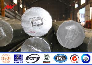 Wholesale Polygonal 110KV Costa Rica Galvanized Electric Transmission Line Poles Q345 from china suppliers