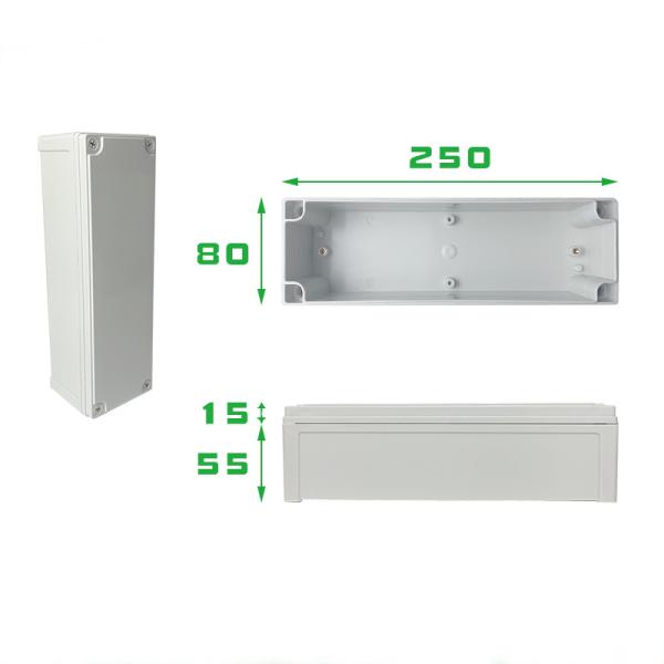 TY-8025070 Waterproof ABS Electric Connection Box for Junction waterproof