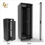 Classic 12U Server Rack Cabinet with Glass Door for Communication Equipment