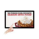 Metal Case Digital Signage Large Touch Screen Display , 55 Inch Hdmi Big Touch