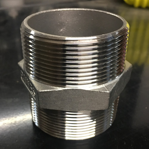 NXF Forging Technique Pipe Fittings DN 6-80 SCH 80-160 ASTM B637,AMS 5383 Alloy G-30/2.4603/UNS N06030 Hexagonal Nipple