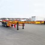 CIMC 40ft Skeleton 3 Axle Container Trailer Chassis