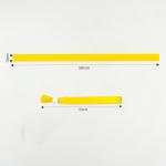 Disposable Woven Fabric Cloth Wristbands Bracelet Custom Logo Adjustable OEM