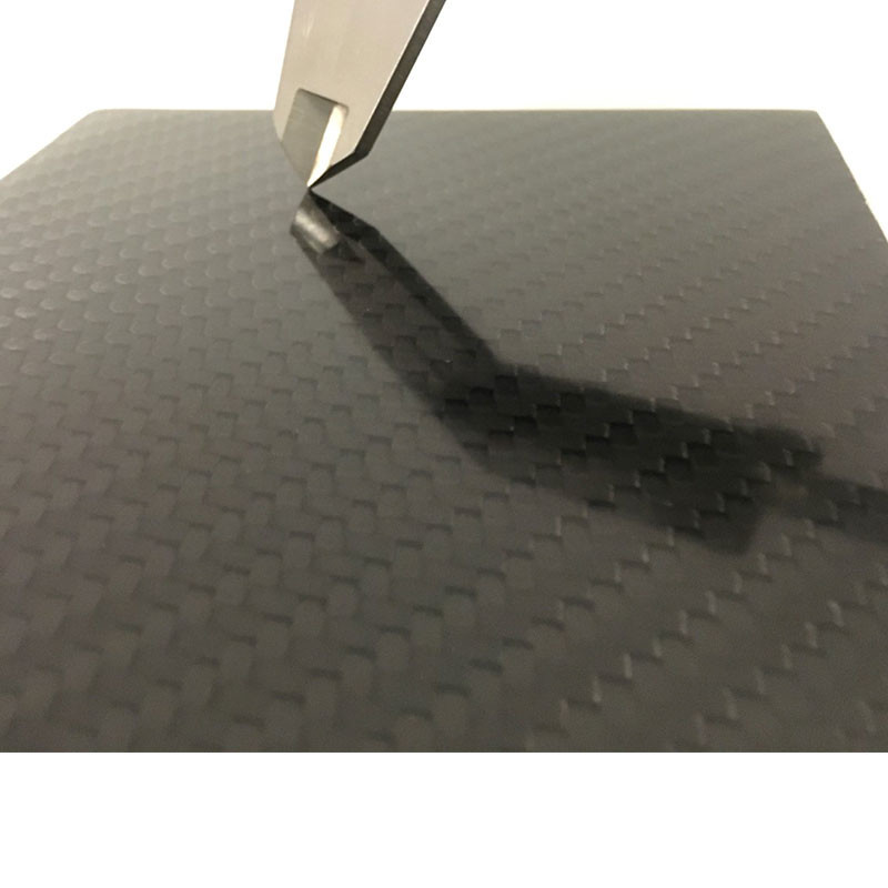 Glossy Matte Twill Plain 4MM Carbon Fiber Plate For Aerospace