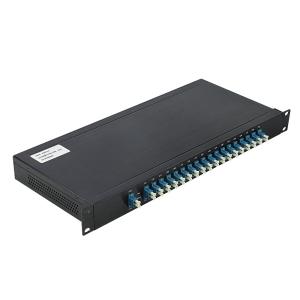 Wholesale Fiber Optic 4CH 8CH 16CH Channels CWDM DWDM Mux Demux 1U 19&quot; Rack Chassis from china suppliers