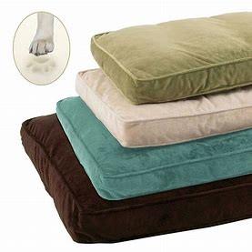 Wholesale Waterproof Linen Fabric Breathable Memory Foam Dog Bed from china suppliers