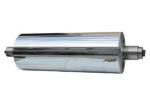 Wear Resistance Chrome Long Mirror Roller For Leatheriod , Paper , Glass ,