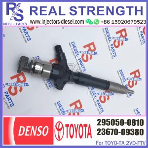 Wholesale common rail injector 23670-0L110 295050-0810 for TOYOTA Hilux/Hiace/Dyna 2KD-FTV D-4D diesel fuel injector 23670-0L110 from china suppliers
